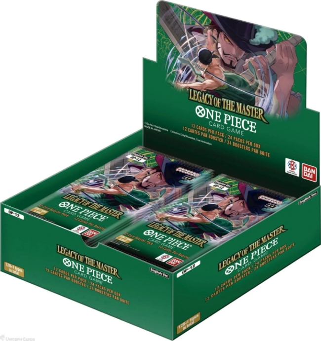 One Piece - OP-12 Legacy of the Master - Display (24 boosters) EN