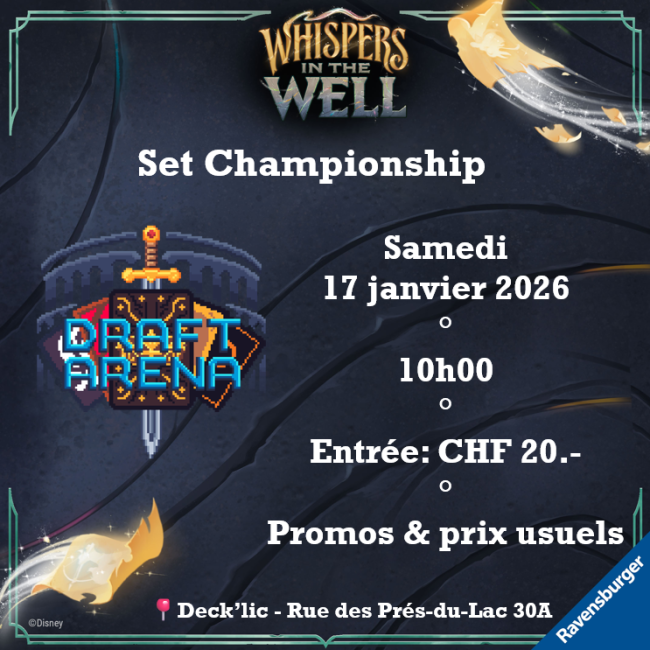 Lorcana - Set Championship Whispers in The Well