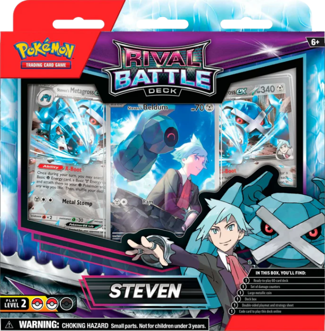 Pokémon - Rival Battle Deck - Steven - EN