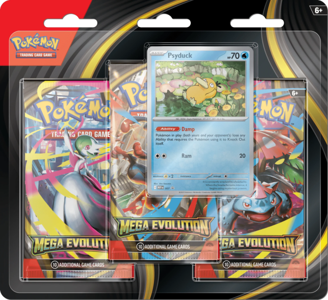 Pokémon - Mega Evolutions - 3-Pack Blister - Psyduck