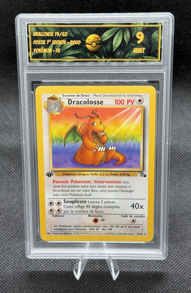 DRAGONITE 19/62 - SG 9 - MINT - FR