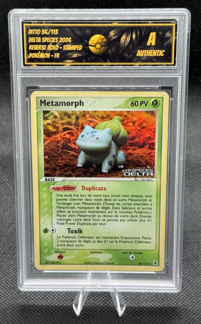 DITTO 36/113 - REVERSE HOLO STAMPED - SG A  - FR