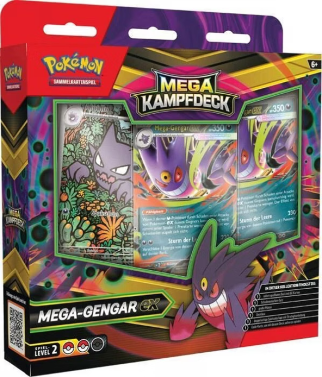 Pokémon - Mega Battle Deck - Mega Gengar ex - EN